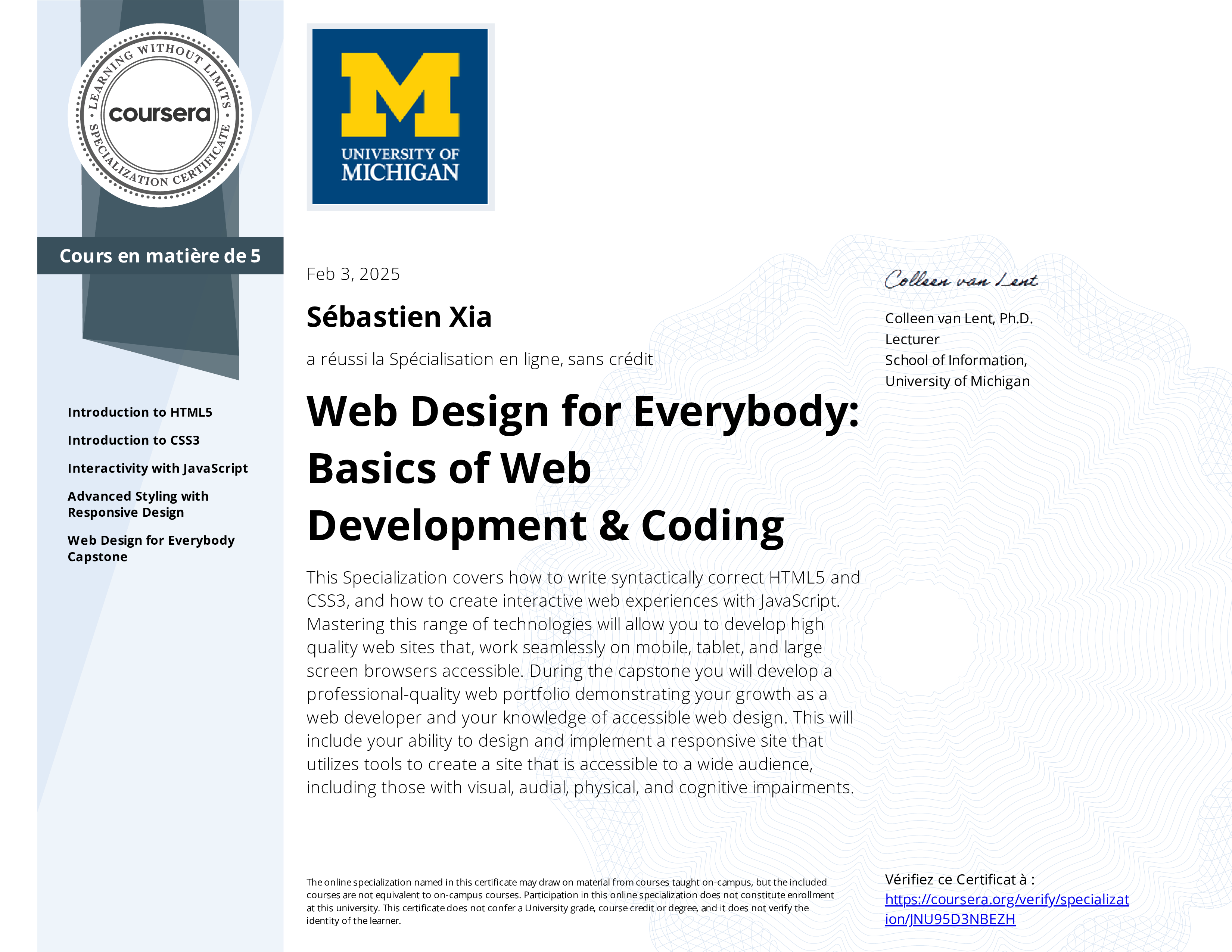 coursera_certificate_specialisation_web_designe_for_everybody_basics_of_web_development_and_coding